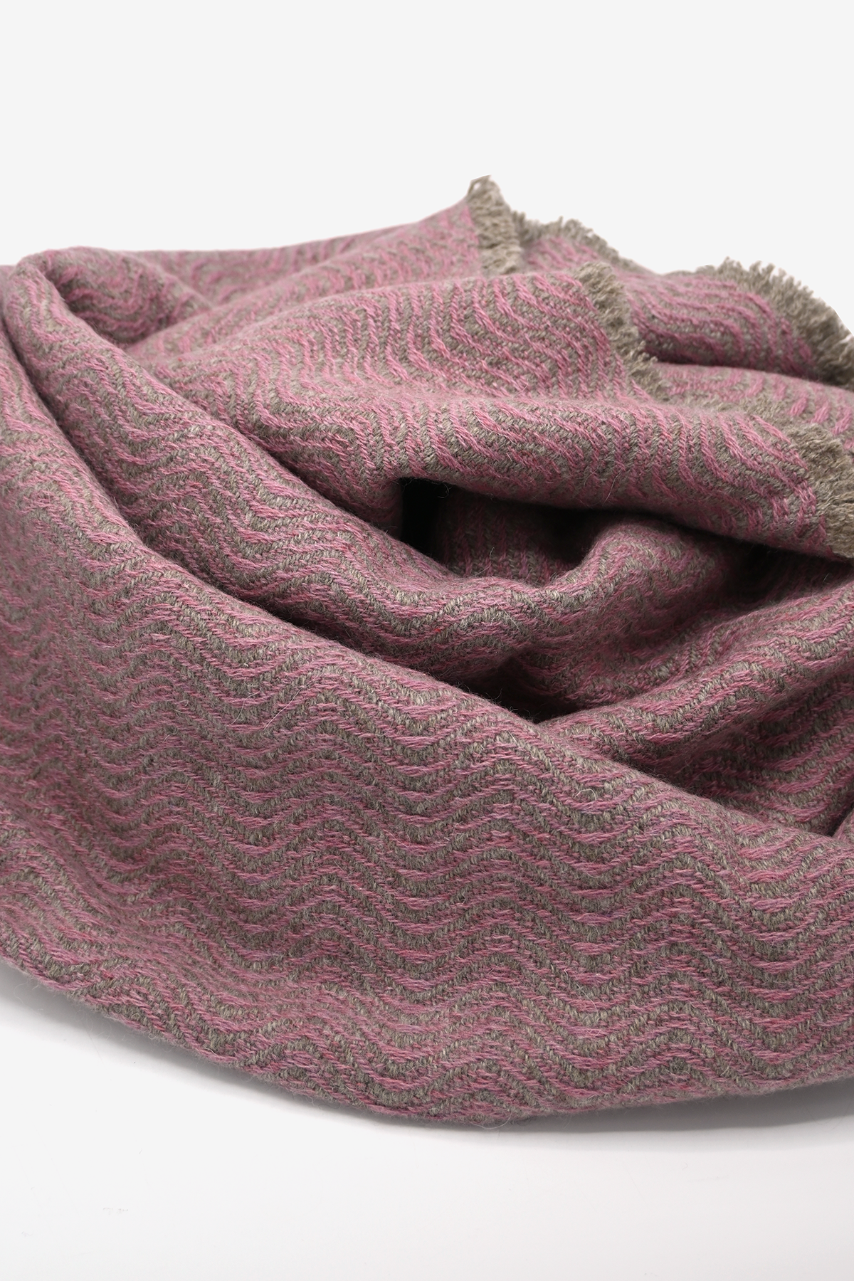 Pastel Pink Wool Blanket