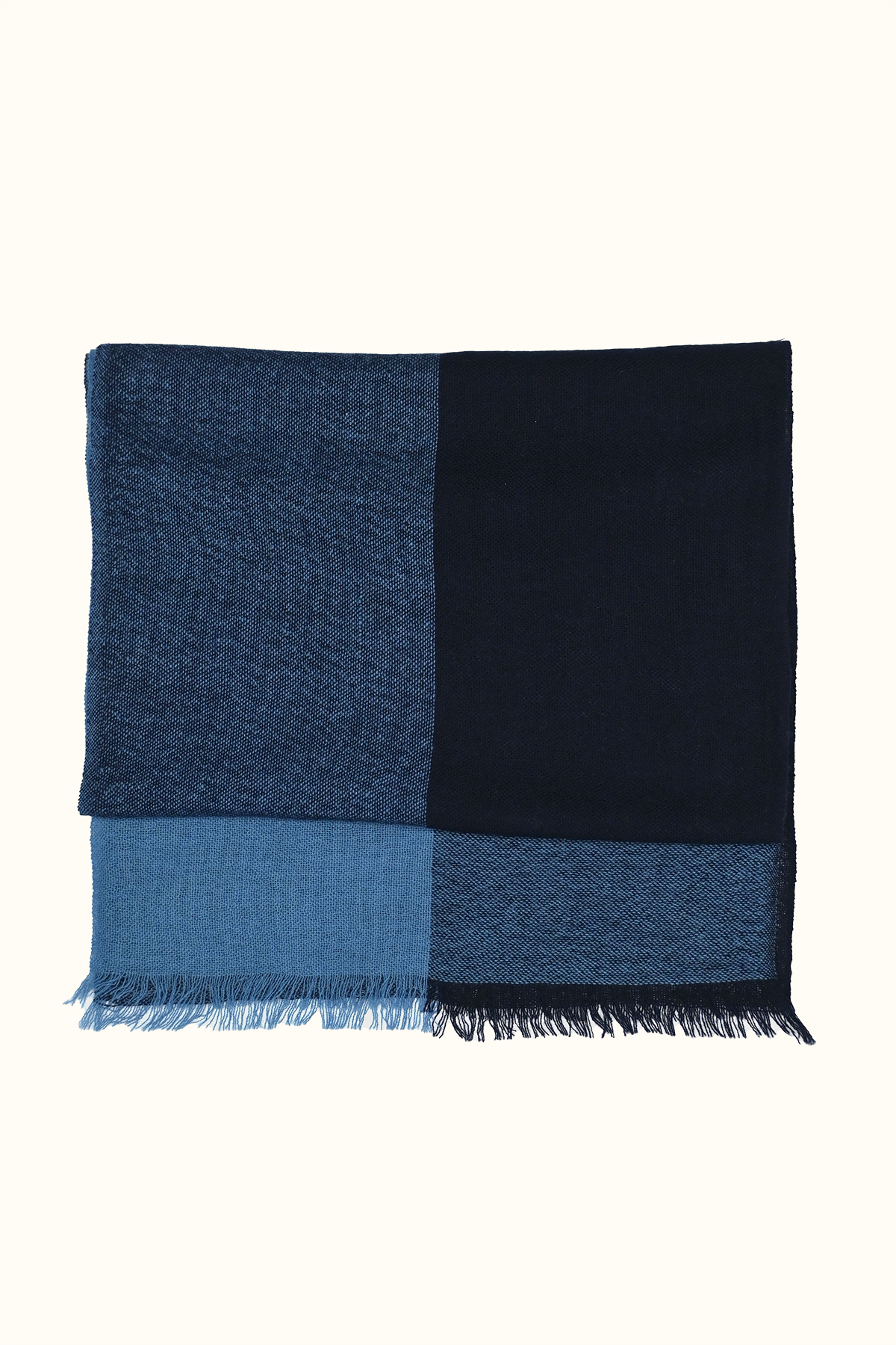 Navy Cashmere Scarf