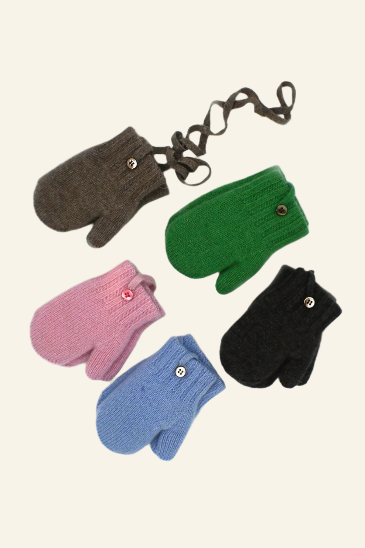 Cashmere Mitten for 1-2Y