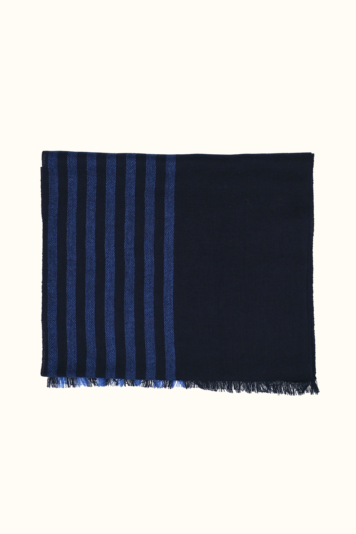 Navy Cashmere Scarf